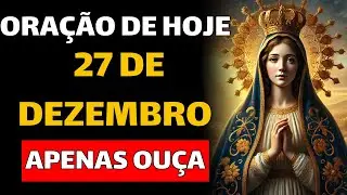 Uma ORAÇÃO para colocar o DIA DE HOJE nas mãos de Nossa Senhora Aparecida.