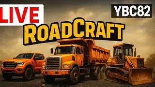 RoadCraft Adventure! –  First Stream | Trucks Builds & Challenges 🚚
