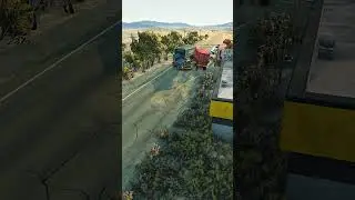 Realistic Highway Car Crashes #219 #beamngcarcrash #beamngdrive #beamngcrashsimulator #automobile