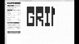 Grid Method Tool - Rounded Pixel to Vector SVG