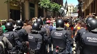 Tensión en Gràcia