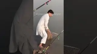 Hook fishing #village life#forest hunter #bassfishing #fishing #funny #fishing video