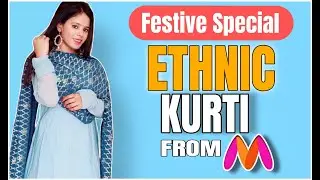 Festive special Kurti's from  MYNTRA ❤️|| Tryon | Honest Review| #vlogswithkhushi #ethnicwear