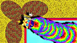 SNAKE.IO 🐍 I FOUND RARE SCORES OUTSIDE SNAKE SERVER 🐍 BEST EPIC SNAKE IO GAMEPLAY#461