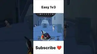 Insane 1v3 Clutch in Seconds! 💥 | BGMI Quick Wipe