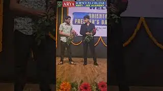 ORIENTATION & FRESHER&rsquo;S DAY CELEBRATION at ARYA SCIENCE PU COLLEGE #orientationday #freshersday