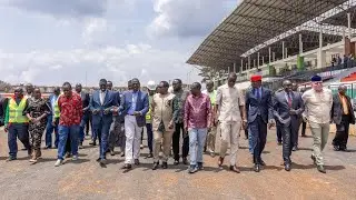 See How President Ruto Arrived at Masinde Muliro Khanduyi stadium, Bungoma County!!