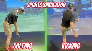 I tried out an Indoor Sports Game Simulator.