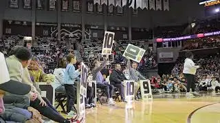 Millennium's Kingston Tosi's first round dunk in TOC Dunk Contest