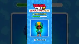 Guess the Brawler in 3 Seconds (Part 2) Brawl Stars Quiz! #brawlstars #brawler #quiz