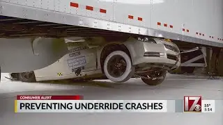 Advocates work toward preventing underride crashes with tractor trailers