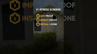 𝗙𝗼𝗿𝘁𝗿𝗲𝘀𝘀 𝗦𝗰𝗿𝗲𝗲𝗻𝘀 || Install + Done HURRICANE and SECURITY Screens