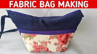 Fabric Bag Making at Home || Basic Bag Tutorial || Tailor Buddy