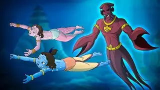 Krishna and Balram - Lobster Monster Attack | Adventure Videos | Cartoons for Kids | Hindi Stories