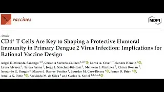 CD4+ TCells Shaping Prot. Humoral Immun. Prim. Dengue 2 Virus Infect. Implications + Vaccine Design