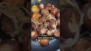 Knoblauch Champignon Pfanne