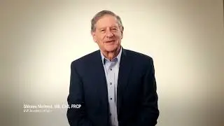 Shlomo Melmed, MD, honors Tom Priselac, CEO and President of Cedars-Sinai from 1994 to 2024.