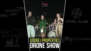 The Symphony of Lights : Godrej Elaris Launch Event Drone Show | event by Mojo Advertising in Pune