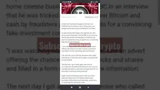 Man Loses Over $700,000 in BTC to Alleged Bitcoin Trading Scam Advertised on YouTube #Shorts #scam