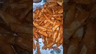 figure fry 🥔 potato 😋 || fry potato Kasie banate hai #unique #viral video #yshots#explore #