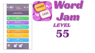 Word Jam Level 55 Walkthrough | Step-by-Step Guide 🧠 | Go Answer