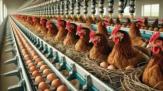 Millions Of Chickens Raised Free-Range For Eggs & Meat, Chicken Farm Organic - Chicken Meat Factory