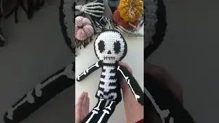 Crocheting a SKELETON Doll! Spooky Halloween Crochet Tutorial