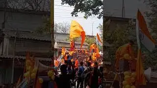 #Ram #Navami 2023: #Procession #Devotees @ My Home #Town🏡 #Traditional #Ethnic #Ritual💯#Roadshow🍁P04