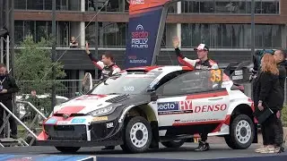 Elfyn Evans -The Winner of WRC Rally Finland 2023