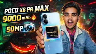 MediaTek Dimensity 9500s Power! 🔥 POCO X8 Pro Max Unboxing & First Look
