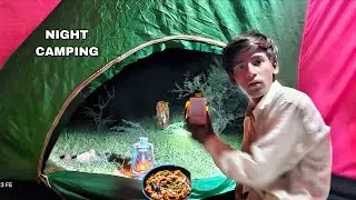 Solo Overnight camping in deep forest | camping in India | Village camping | camping videos 