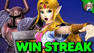 How many consecutive wins can I get with Zelda?