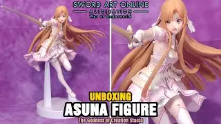 SAO: Alicization - War of Underworld - Asuna - The Goddess of Creation Stacia - Figure Unboxing