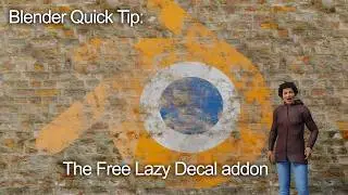 Совет для Blender: бесплатный аддон Lazy Decal.