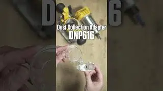 DeWALT 20v router dust extraction #shorts