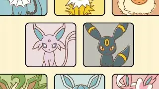 Eievui Collection & Pokémon Center Eevee Exploration Challenge