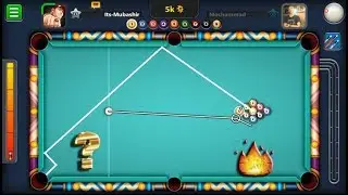 Golden Break With Country Cue / Pakistan Cue [ 8 Ball Pool ] | Muhammad Mubashir Siddique !