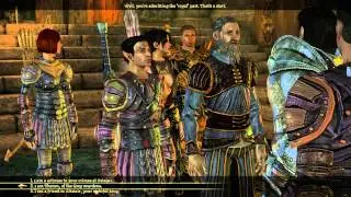 Dragon Age Origins: Meeting Loghain & Howe Before Landsmeet