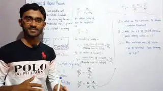 |lowering of vapour pressure| class 1st year Chemistry in urdu, colligative properties