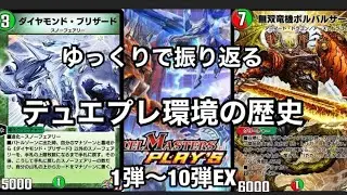 ゆっくりで振り返るデュエプレ環境の歴史【1弾〜10弾EX】
