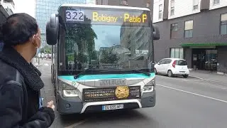 Bus Ligne 322 - Iveco Urbanway 12 N°8886