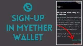 How to Sign-up in MyEtherWallet(MEW)? Create an Account on MyEtherWallet(MEW) on Android 2024