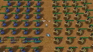 【小黄】50 Footman vs 51 Swordsman (All FullGrade)