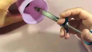 Anesthetic Syringe Assembly and Disassembly