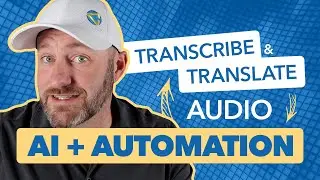 Автоматизируйте аудиотранскрипцию и перевод с помощью ИИ | Make Tutorial