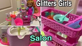 #glitter #girls #target toy #salon for #doll #fyp