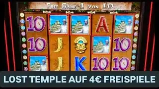 Lost Temple auf 4&euro; 90 FREISPIELE 💶 geht ab MEGA GEWINN