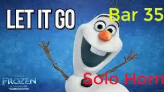 Let it Go Play-along Solo Horn
