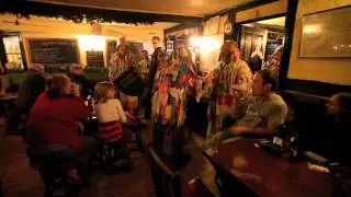 Potterne Mummers at the Lamb Inn, Urchfont 2011