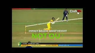 AusW vs IndW 2ndODI: No Ball Controversy: NOT OUT!